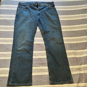 Carhartt Blue Jeans, Relaxed Fit - 42x36 - Blue